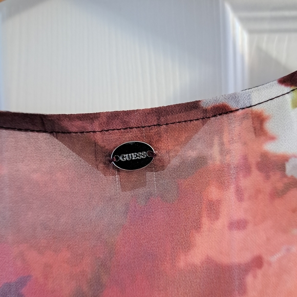 ☀️ Guess Kaleido High Low Dress M - Picture 6 of 7